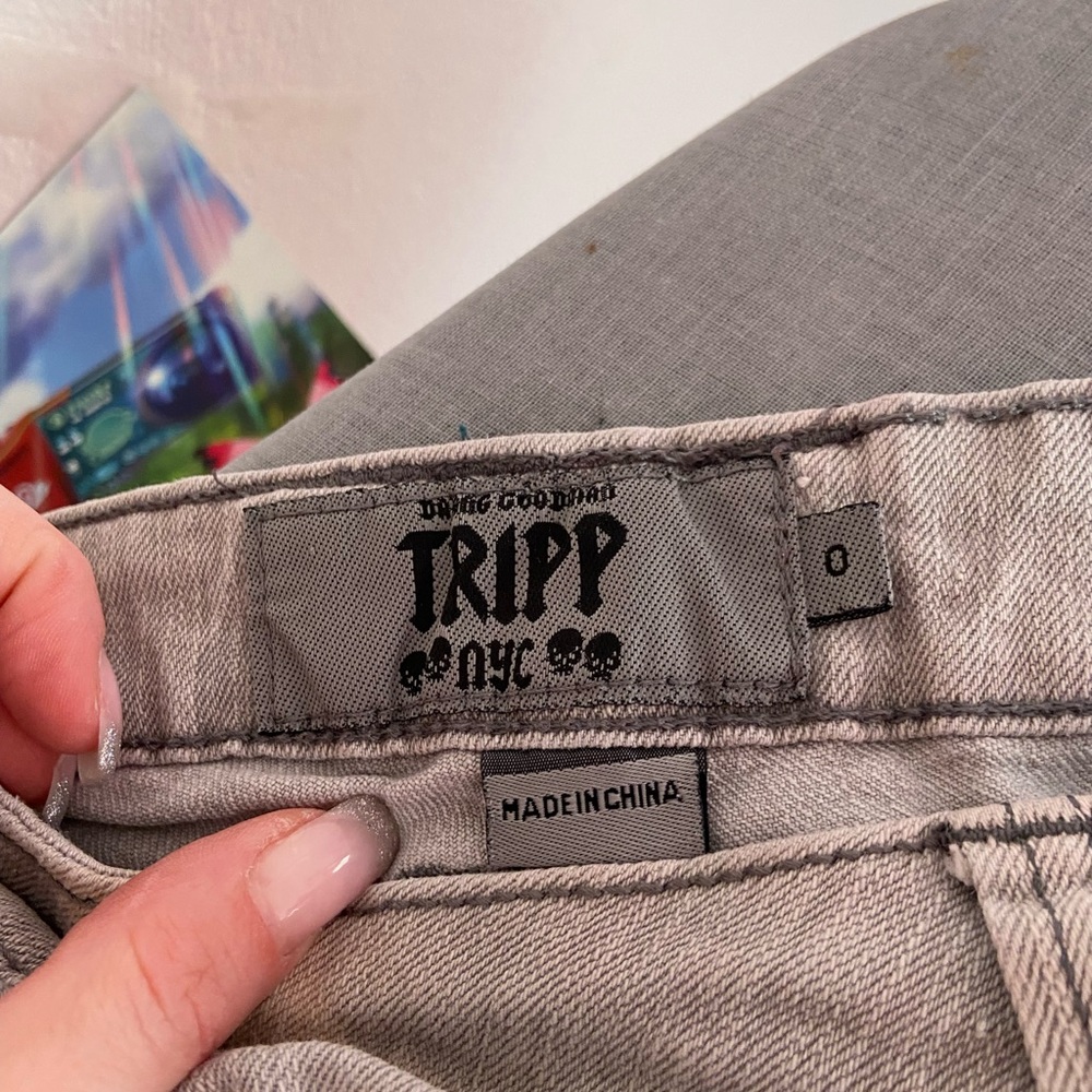 Tripp NYC Grey Skinny jeans Low Rise